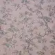 EB - Toile de Jouy Mésange Gris/Rose 50cm