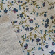 Blue Florine printed linen