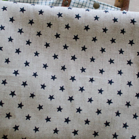 EB - Starry Melina Linen Canvas - 50 cm