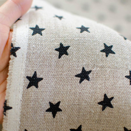 EB - Starry Melina Linen Canvas - 50 cm