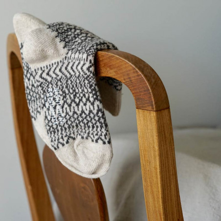 Nishiguchi Socks - Jaquard Wool (40-44)