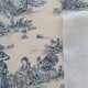 copy of Toile de Jouy cotton Pastoral black print