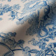 Toile de Jouy cotton Ludivine Ink