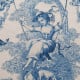 Toile de Jouy coton Ludivine Encre