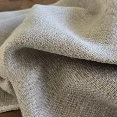 Toile de Lin Lavé Alderic épaisse au naturel