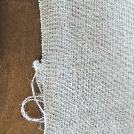 Toile de Lin Lavé Alderic épaisse au naturel